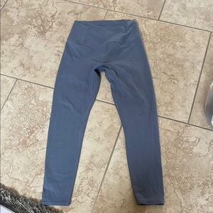 *flawed* Free people movement blue/gray leggings size small